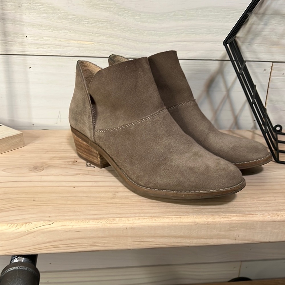 Suede Booties